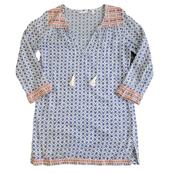 Soft Joie Daria Geo-Print Coverup Tunic Dress - Picture 7 of 14